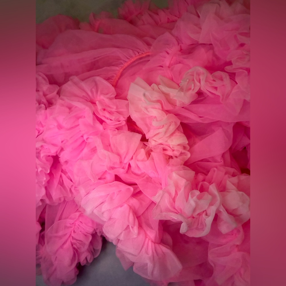 NWT Vibrant Hot Pink Tulle Pettiskirt - Picture 4 of 9